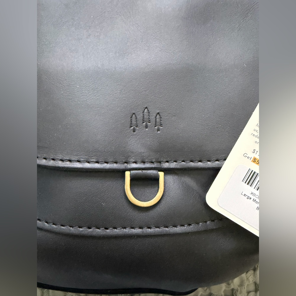 Portland Leather MONACO CROSSBODY Women’s Bag Black - Picture 3 of 6